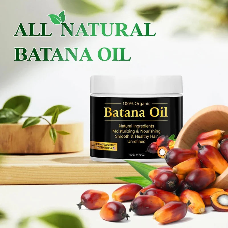 100% Raw Batana Oil for Hair Growth Organic