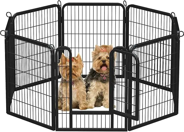 Foldable Metal Pet Playpen Dog Exercise Kennel