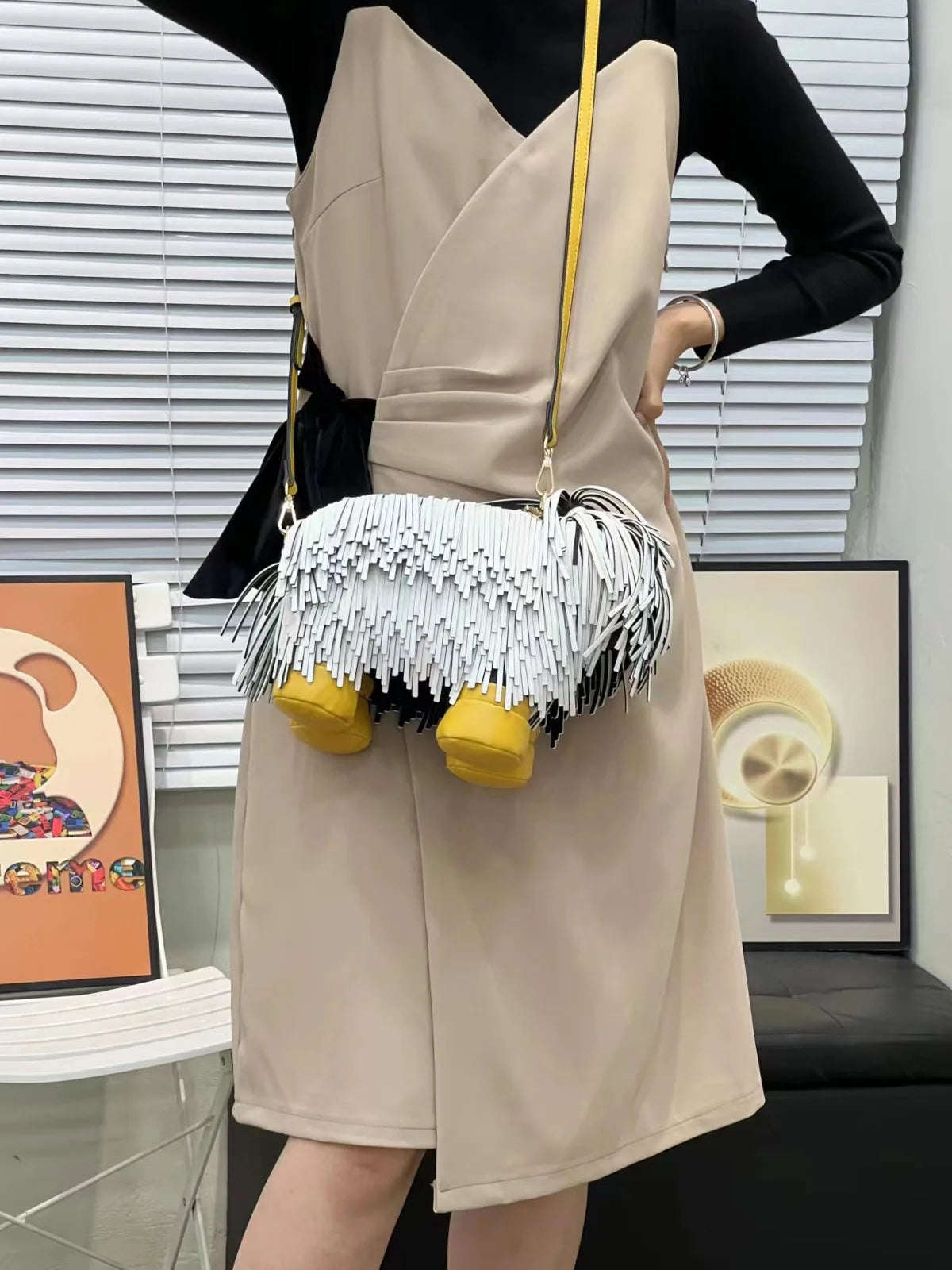 Novelty Puppy Shape Handbag