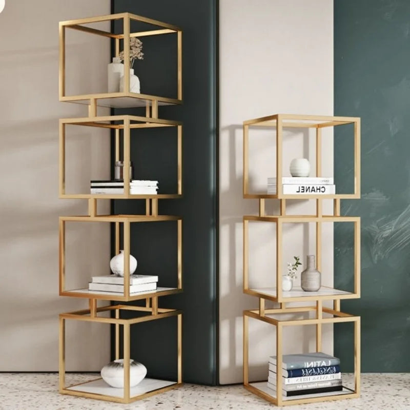 Nordic Iron Storage Rack Room Organizer Furniture