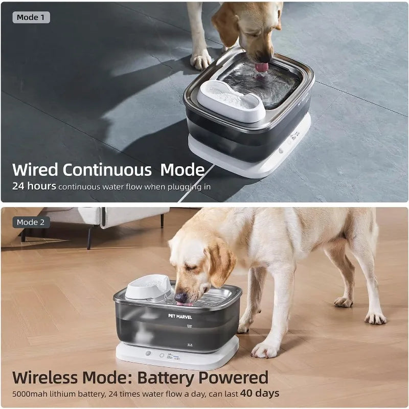 Wireless Sensor Large Automatic Pet Water Fountain