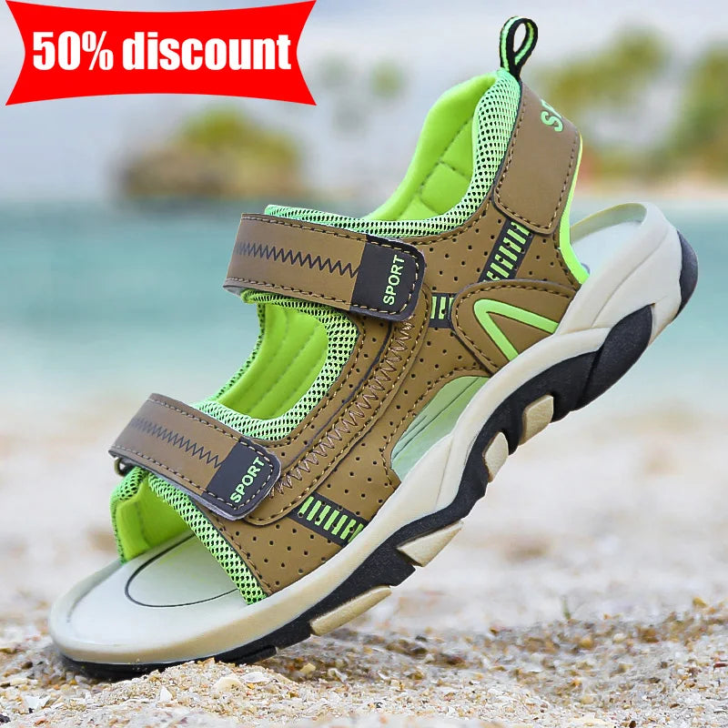 Childrens Breathable Soft Sole Sandals