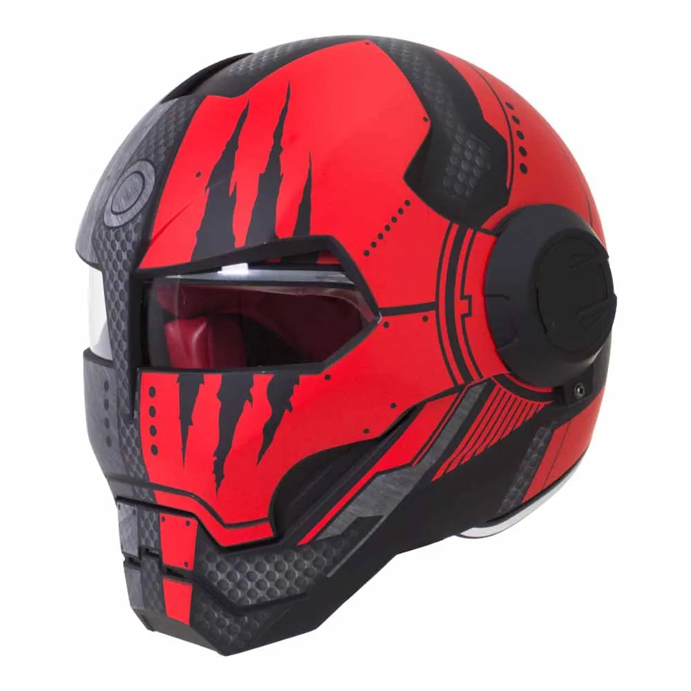 M-XL Biker Helmet Matte Scratch Full Face Wear-Resistant Breathable