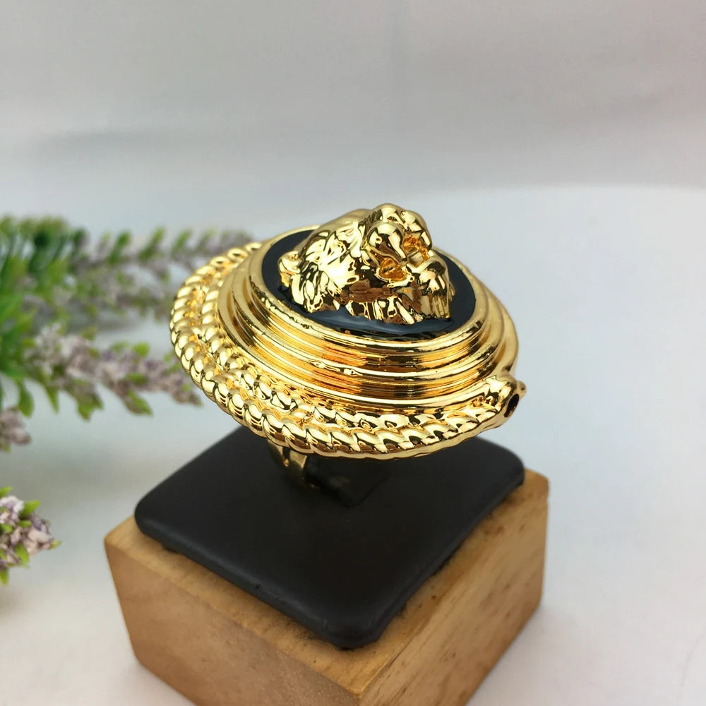 Big Fashion Earrings with Ring Sets Light Weight Jewelry