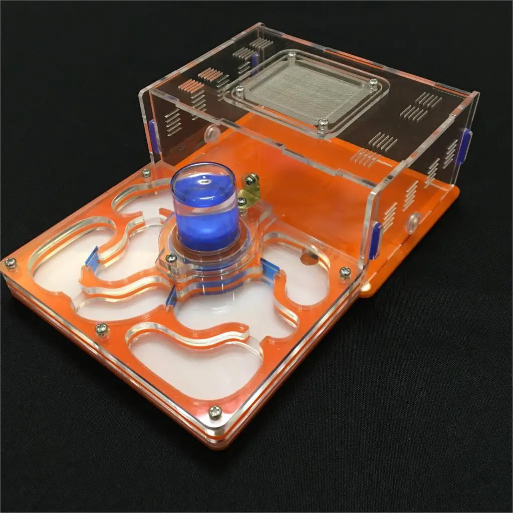 L Size Plane Design 9color Ant Farm Acrylic with Feeding Area