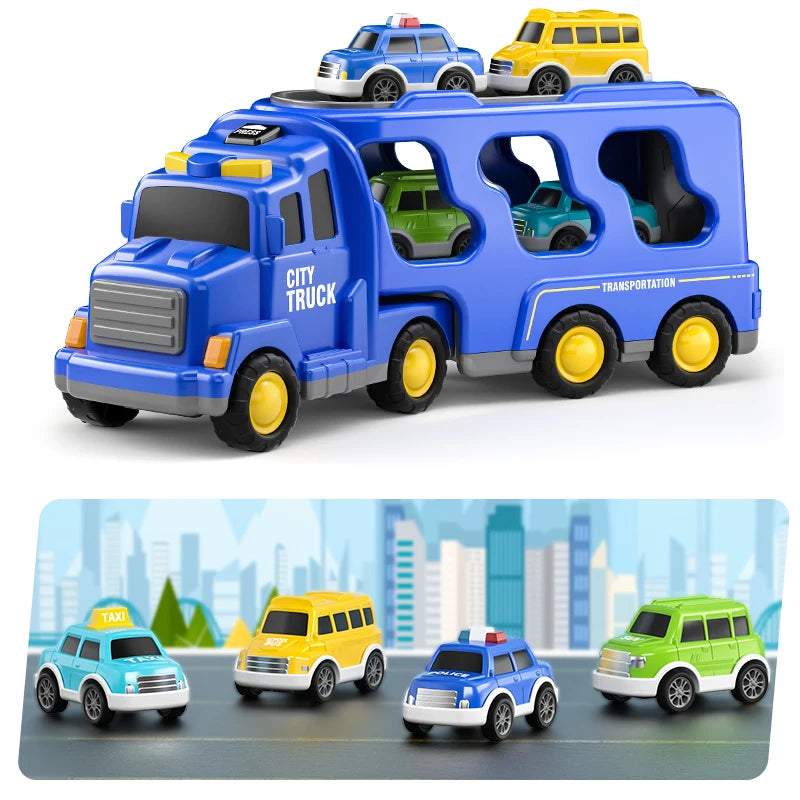 Diecast Carrier Truck Toy