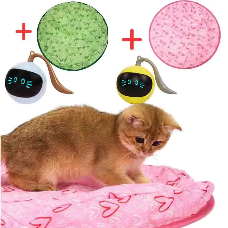 Smart Ball Toys for Cats Kitty Indoor Chase Game