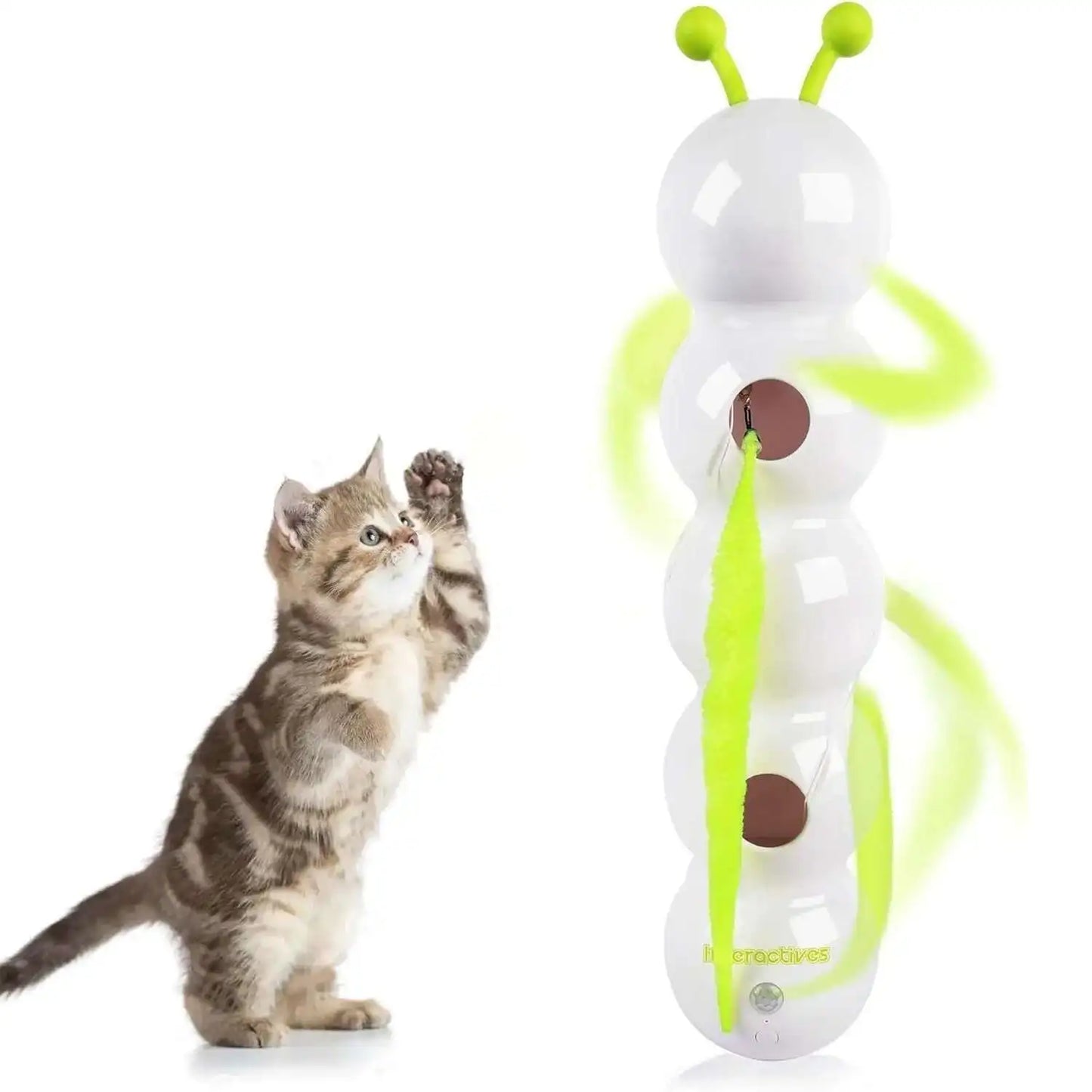 Interactive Motion Activated Wack A Worm Post Toy