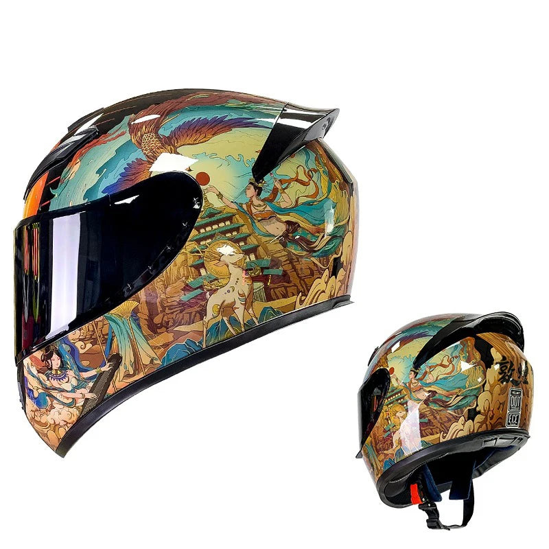 DOT Unisex Motorcycle Full Helmet