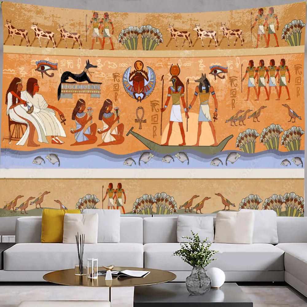 Ancient Egyptian Wall Tapestries
