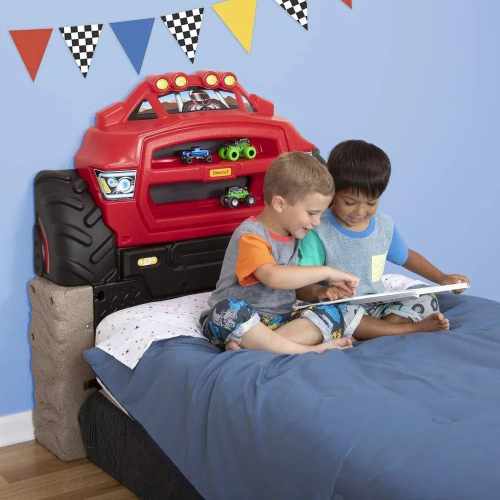 Monster Truck Bed Headboard Twin Size