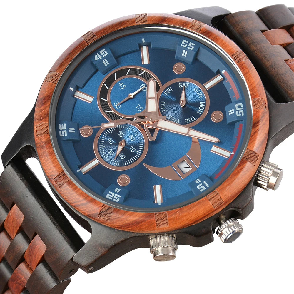 Mens Wooden Wrist Watches