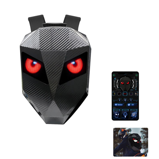 Motorcycle LED Screen Display Hard Shell Backpack