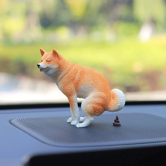 Funny Dog Car Interior Decoration Ornament