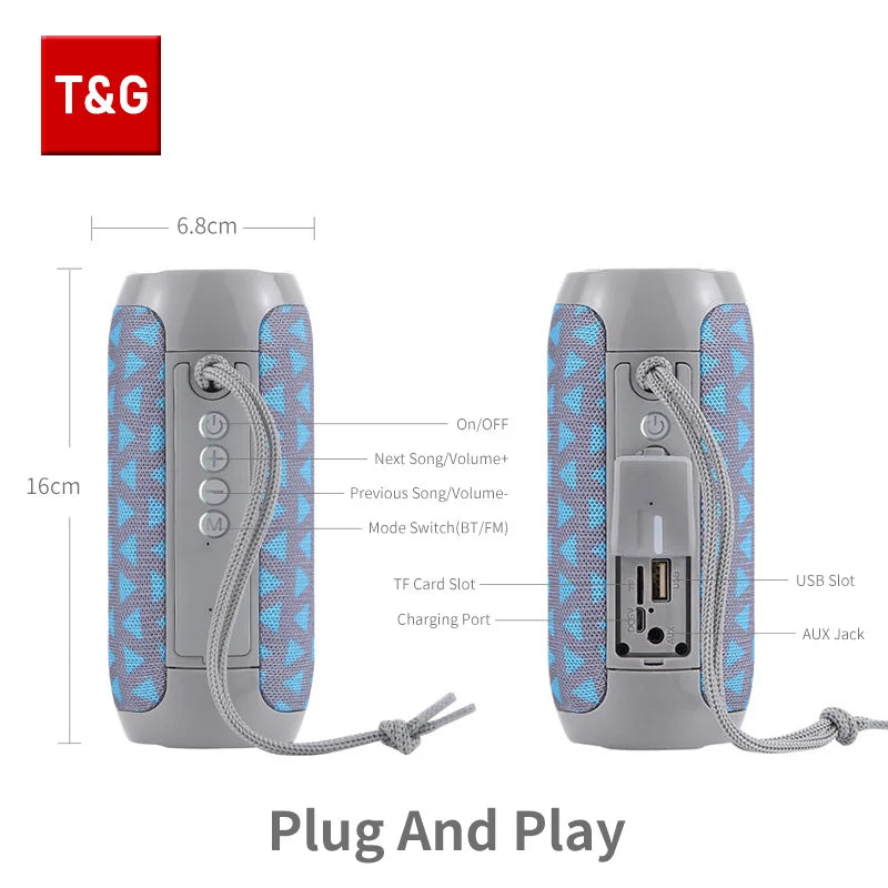 TG117 Portable True Wireless Sound Box