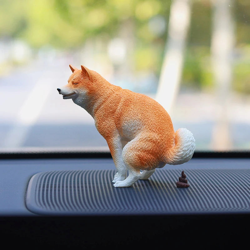 Funny Dog Car Interior Decoration Ornament