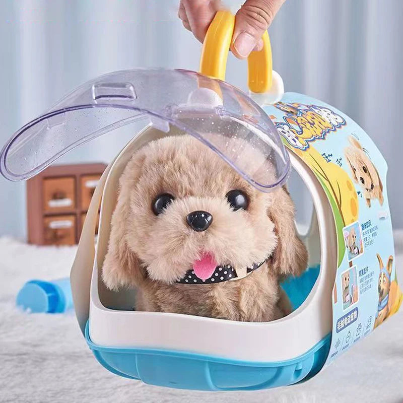 Electronic Pet Dog Walking Interactive Plush Toy