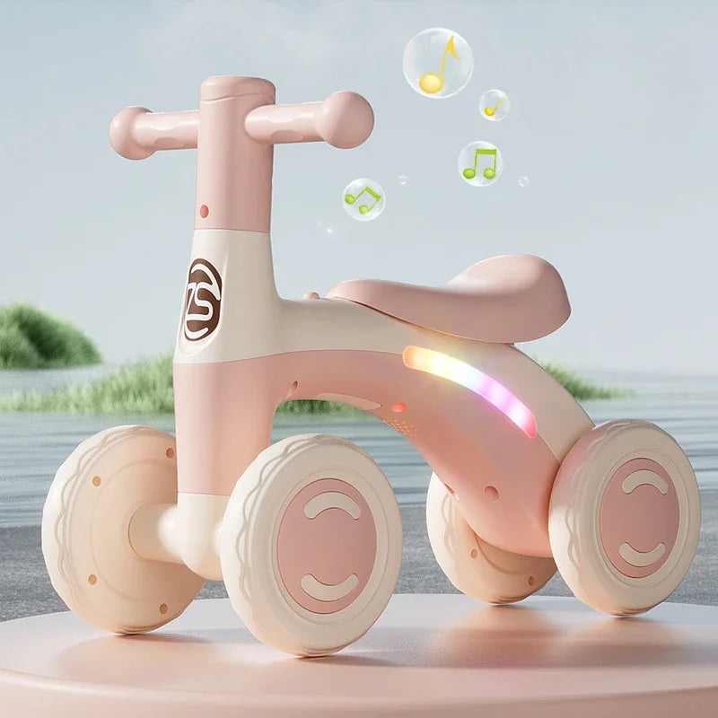 Anti-Tip Baby Balance Bike Ages 1-3