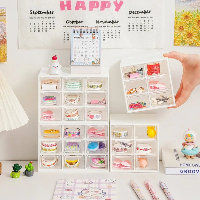 Jewelry Storage Box Mini Cabinets