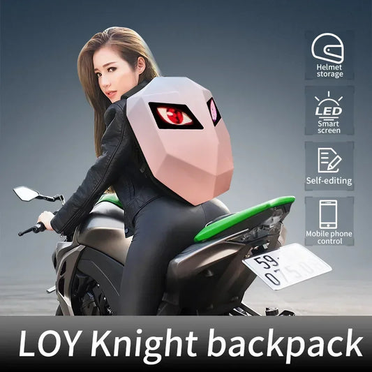 LED Backpack Bluetooth App Control Waterproof Shell