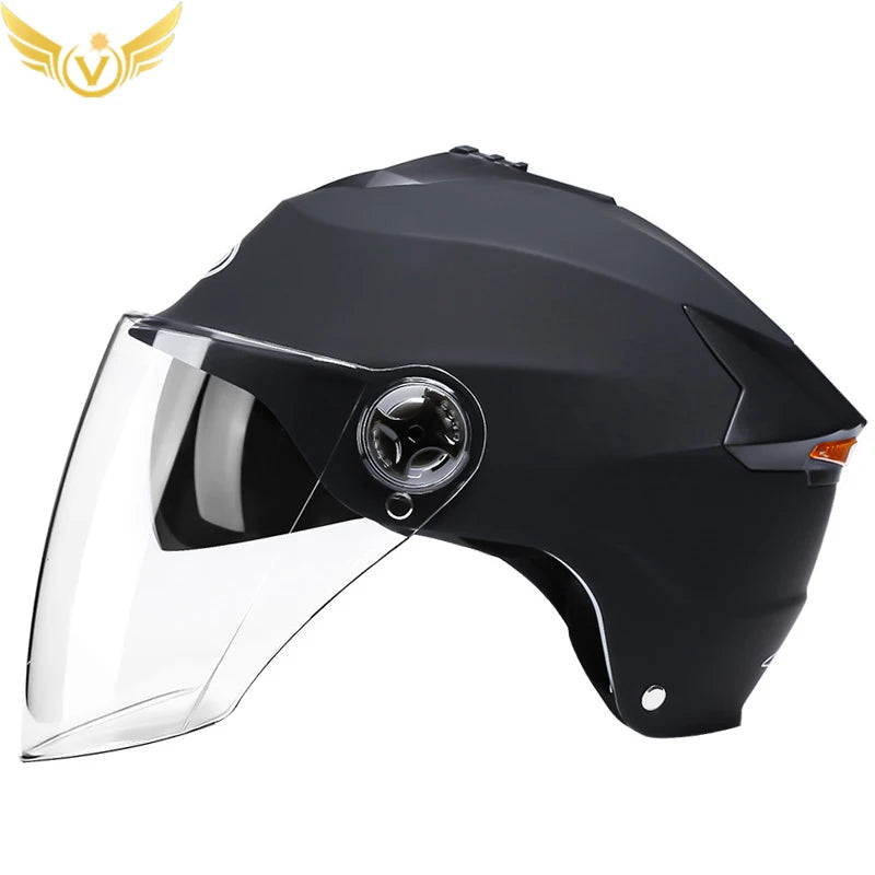Helmets With Led Lights Moped