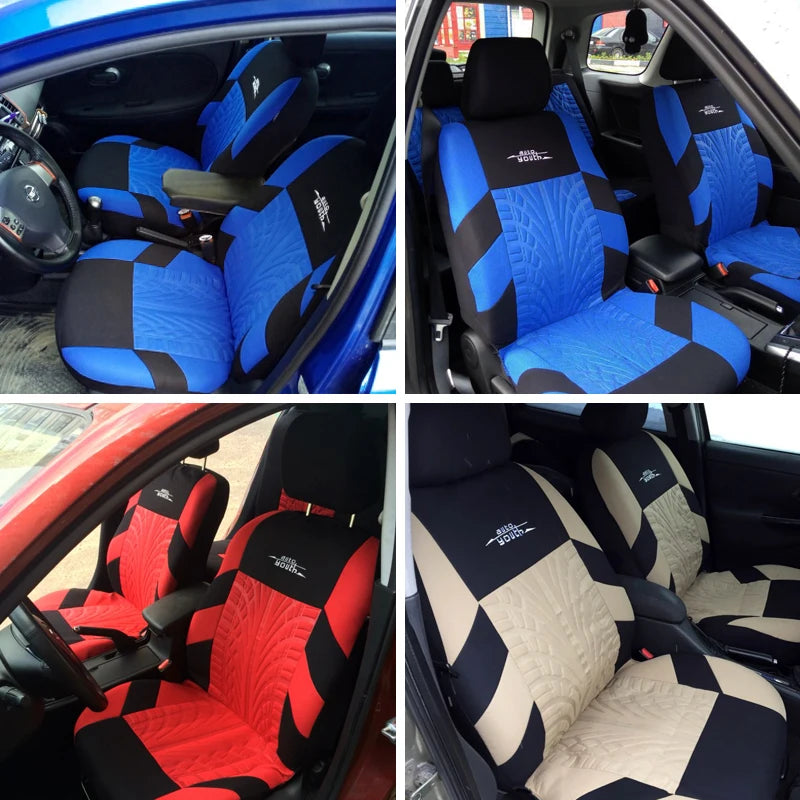 Embroidery Car Seat Covers Universal Fit