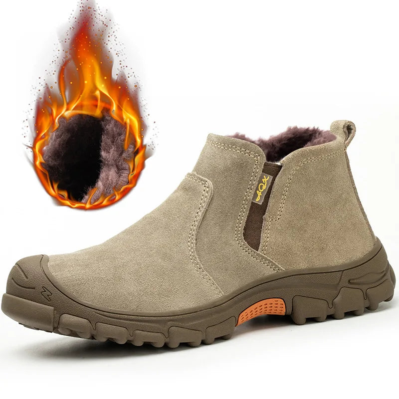 Mens Insulated Protective Anti Scalding Work Shoes