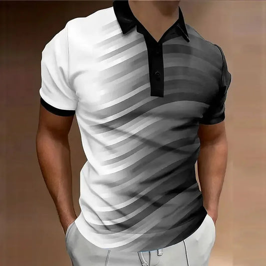 Gradient Men's Fashion Polo