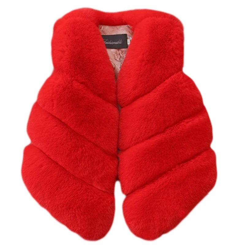 Faux Fur Vest Outerwear