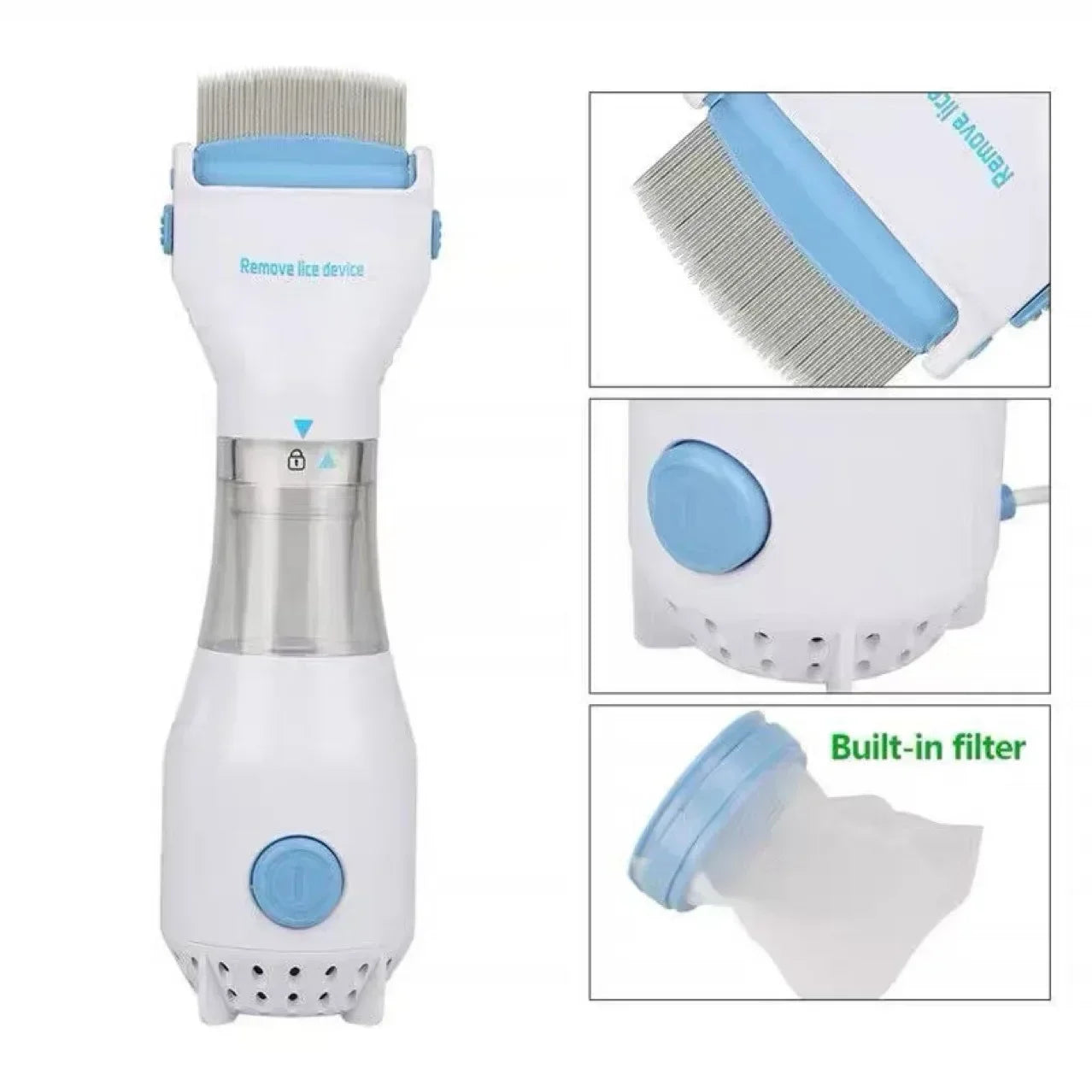 Electric Lice Flea Removal Brush for Cats Dogs