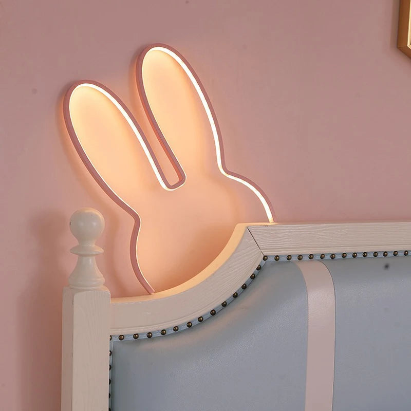 Cute Led Rabbit Wall Lights For Kid's Room